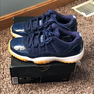 Jordan retro 11 low midnightnavy